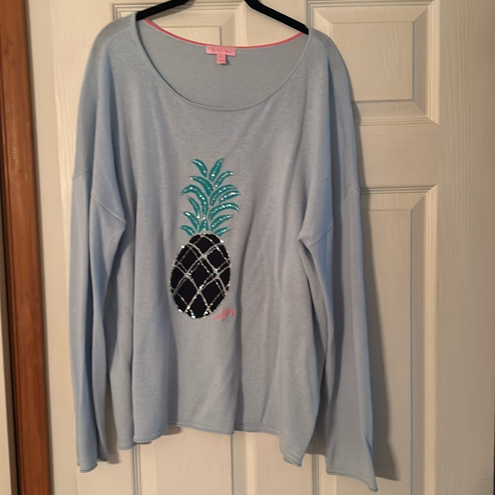 EUC LILLY PULITZER SWEATER XL